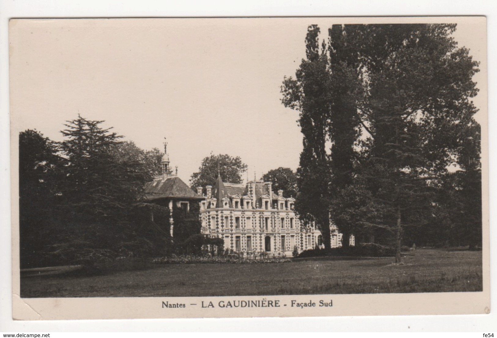 ° 44 ° PONT DU CENS - NANTES ° CHATEAU LA GAUDINIERE ° FACADE SUD ° - Autres & Non Classés