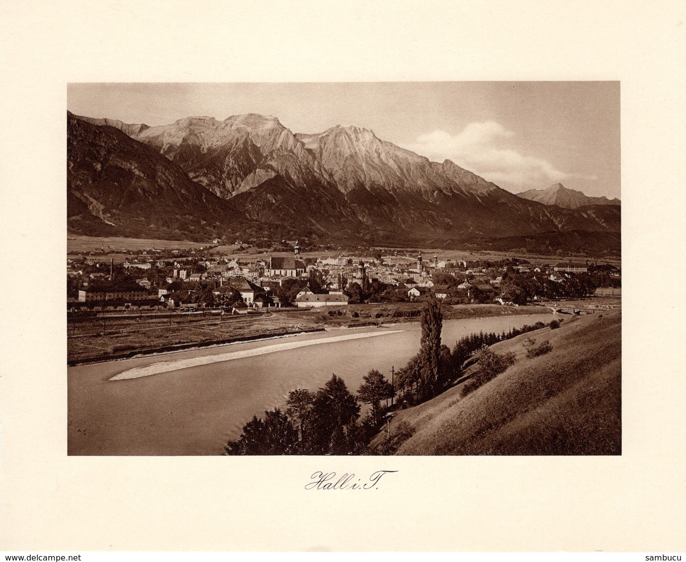 Hall In Tirol - Kupfertiefdruck Ca 1910-20 - Stiche & Gravuren