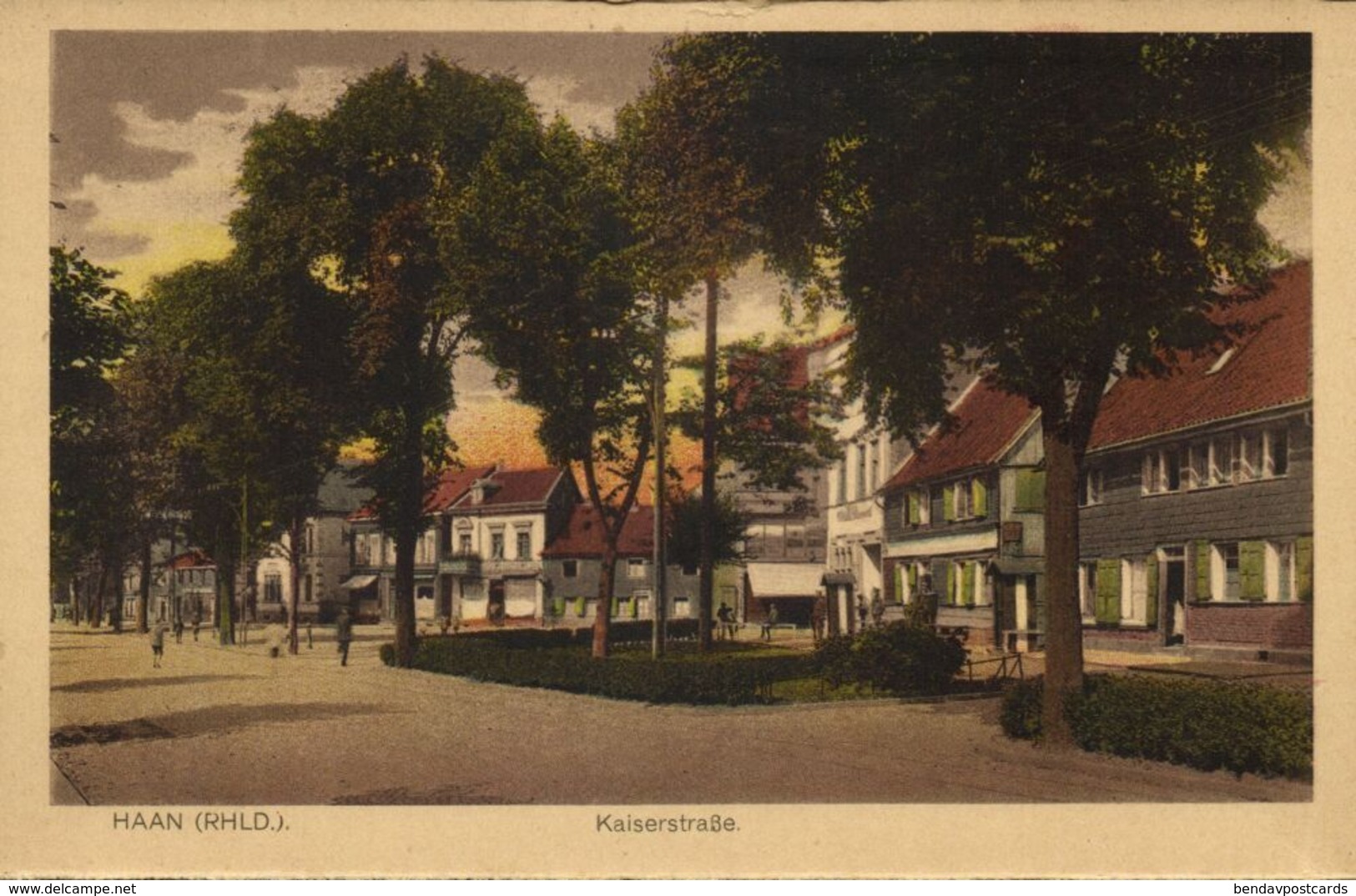 HAAN, Rhld., Kaiserstrasse (1920s) AK - Haan