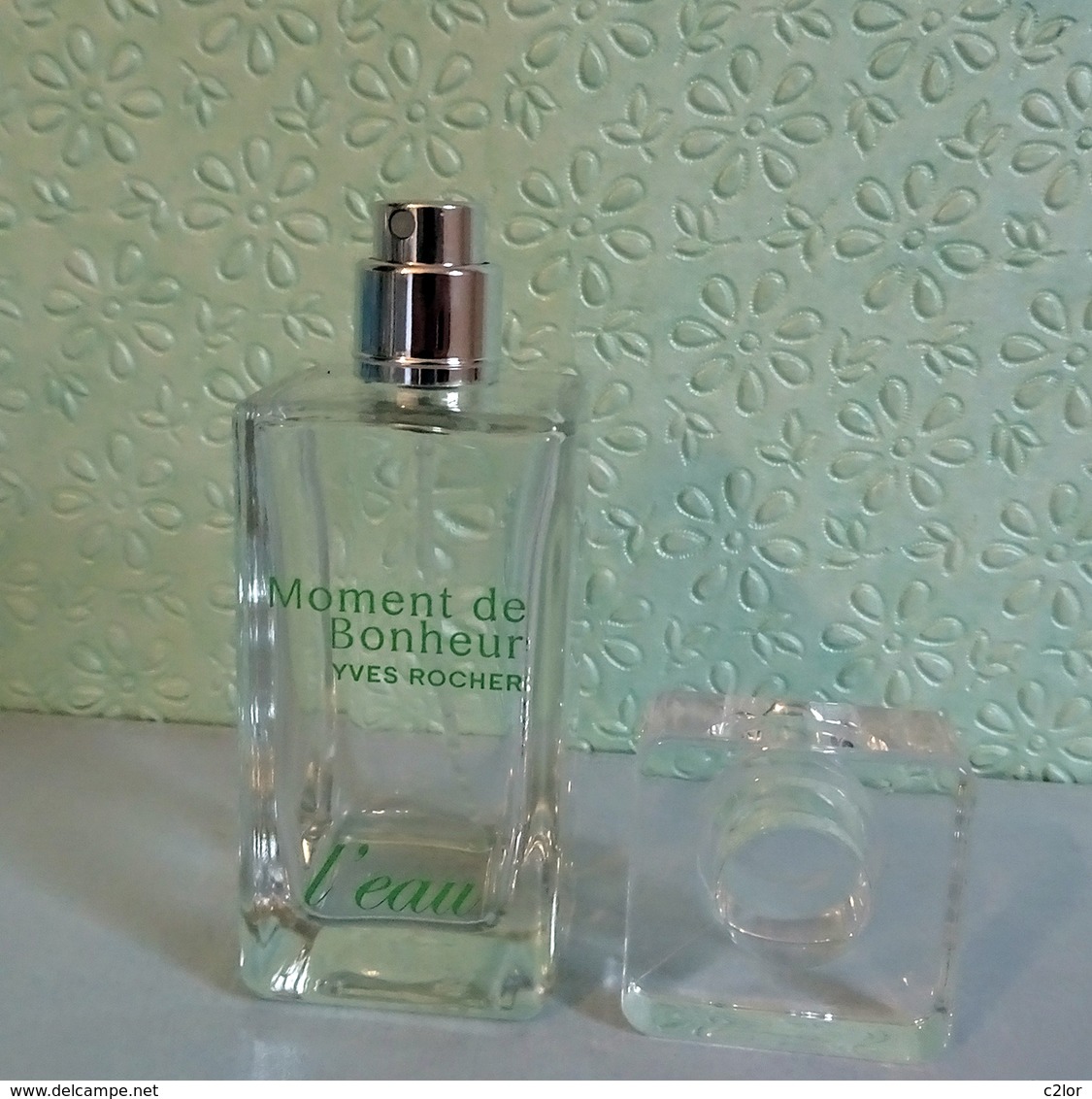 Flacon  VAPORISATEUR "Moment De Bonheur, L'EAU " D'Yves ROCHER EDT 50 Ml VIDE - Flakons (leer)