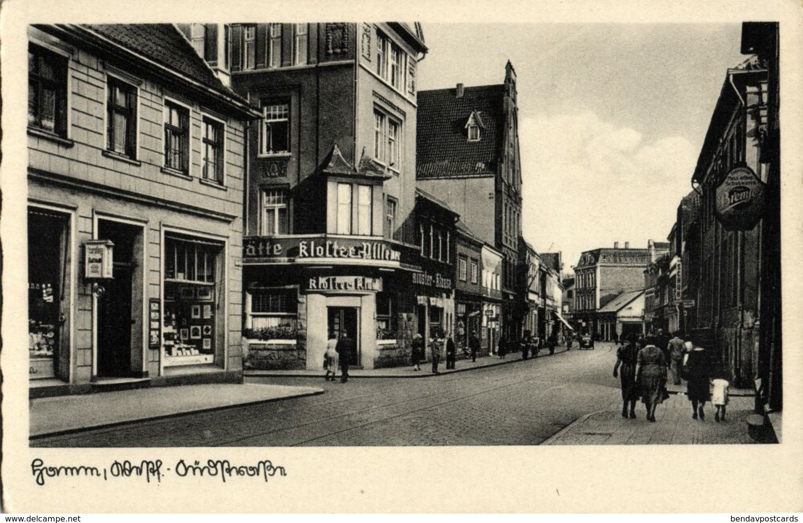 HAMM I. Westfalen, Straßenszene, Laden (1930s) AK - Hamm