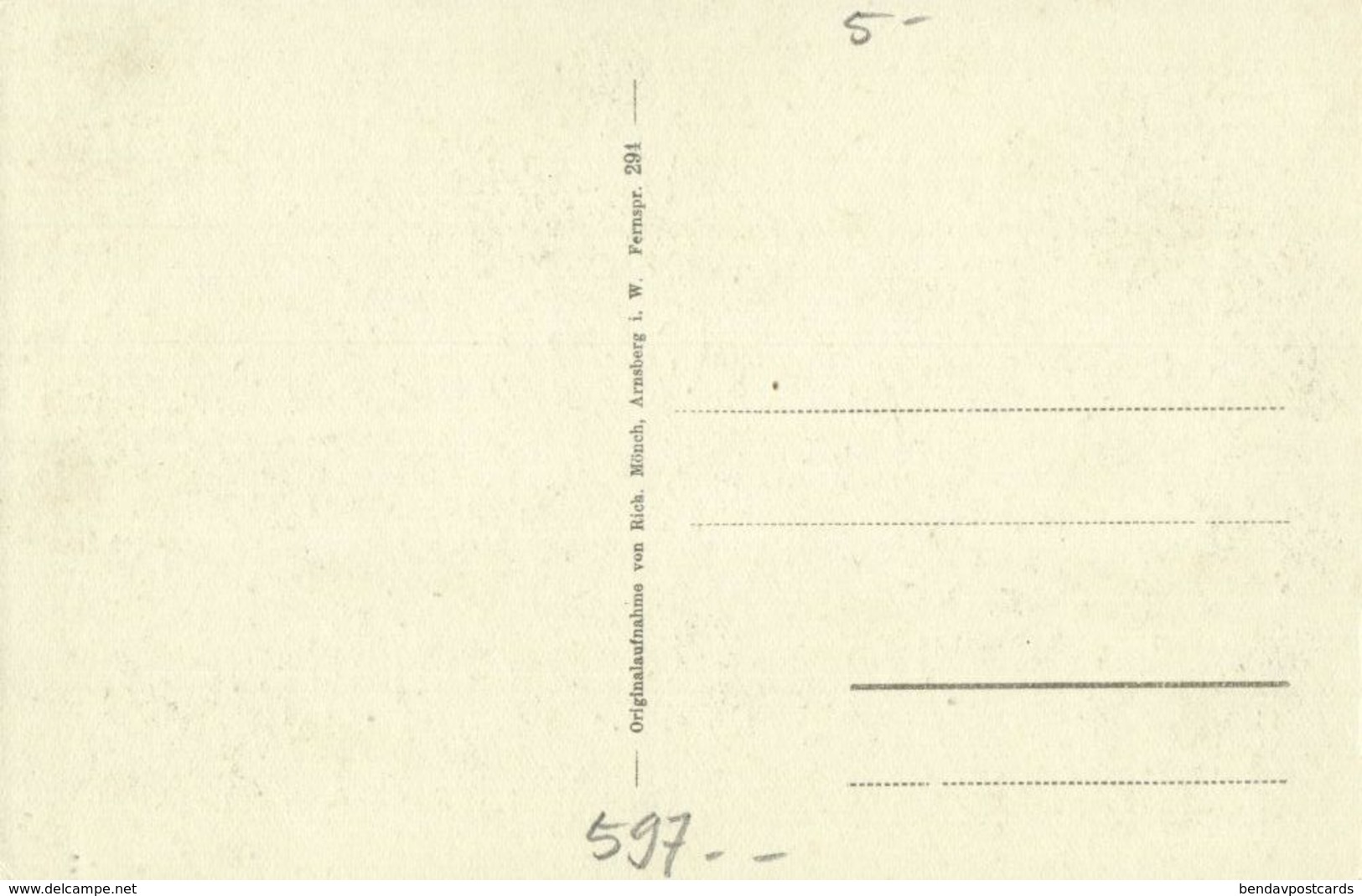 ARNSBERG, Westfalen, Jugendherberge "Die Glucke" (1930s) AK - Arnsberg