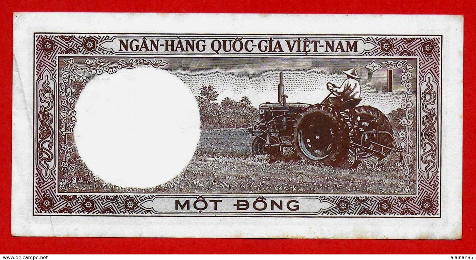 ** SUD VIET-NAM - 1 DONG Non Daté ( 1964 ) Série W 1 AU/NC ** - Vietnam