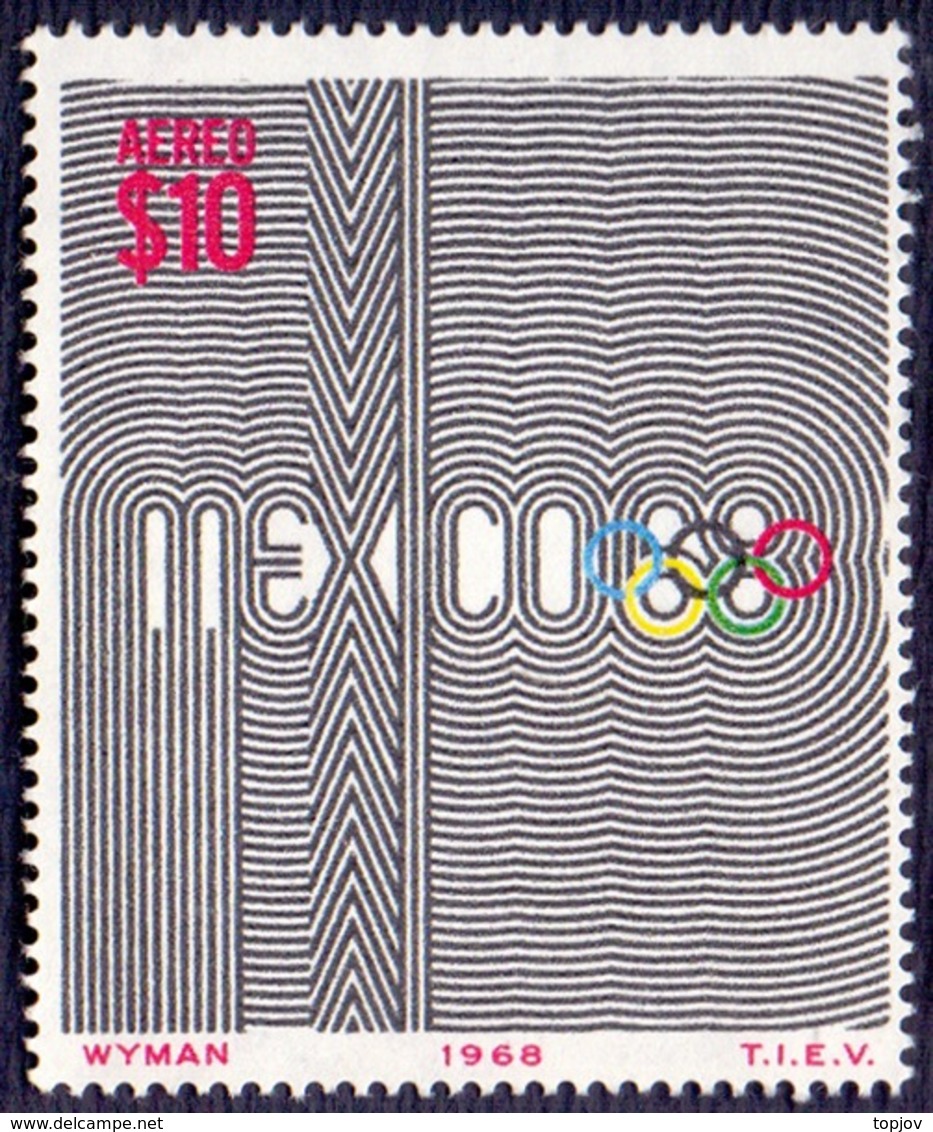 MEXICO - EMBLEM  OLYMPIC - **MNH - 1968 - Verano 1968: México