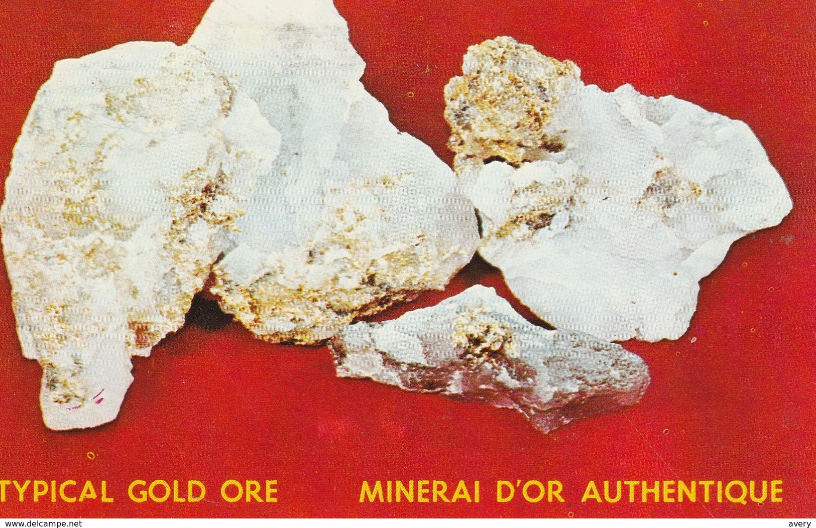 Malartic Hygrade Gold Mines Ltd., Val D'or, Quebec  Mineral D'Or Authentique - Andere & Zonder Classificatie