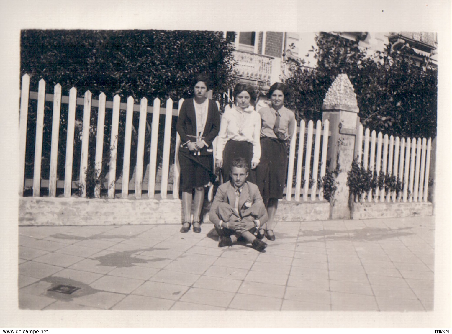 Foto Photo (6,5 X 9cm) Knokke Knocke 1930 - Knokke