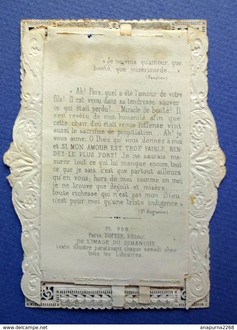 IMAGE PIEUSE A SYSTÈME ......ED. DOPTER....AMOUR..BONTE...MISERICORDE.. - Images Religieuses