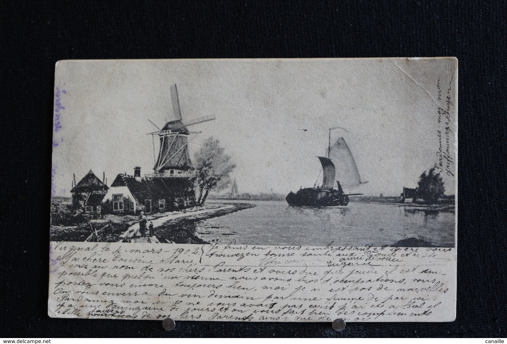 R - 62 / Brabant Wallon Ittre - Ancienne Carte Postal, à Voyage De Virginal A Nivelles  / Circulé 1902 - Ittre