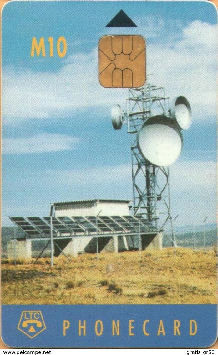 Lesotho - LES-01, Earth Station (Chip IN2), Satellite Dishes, 10 M, Used - Lesoto