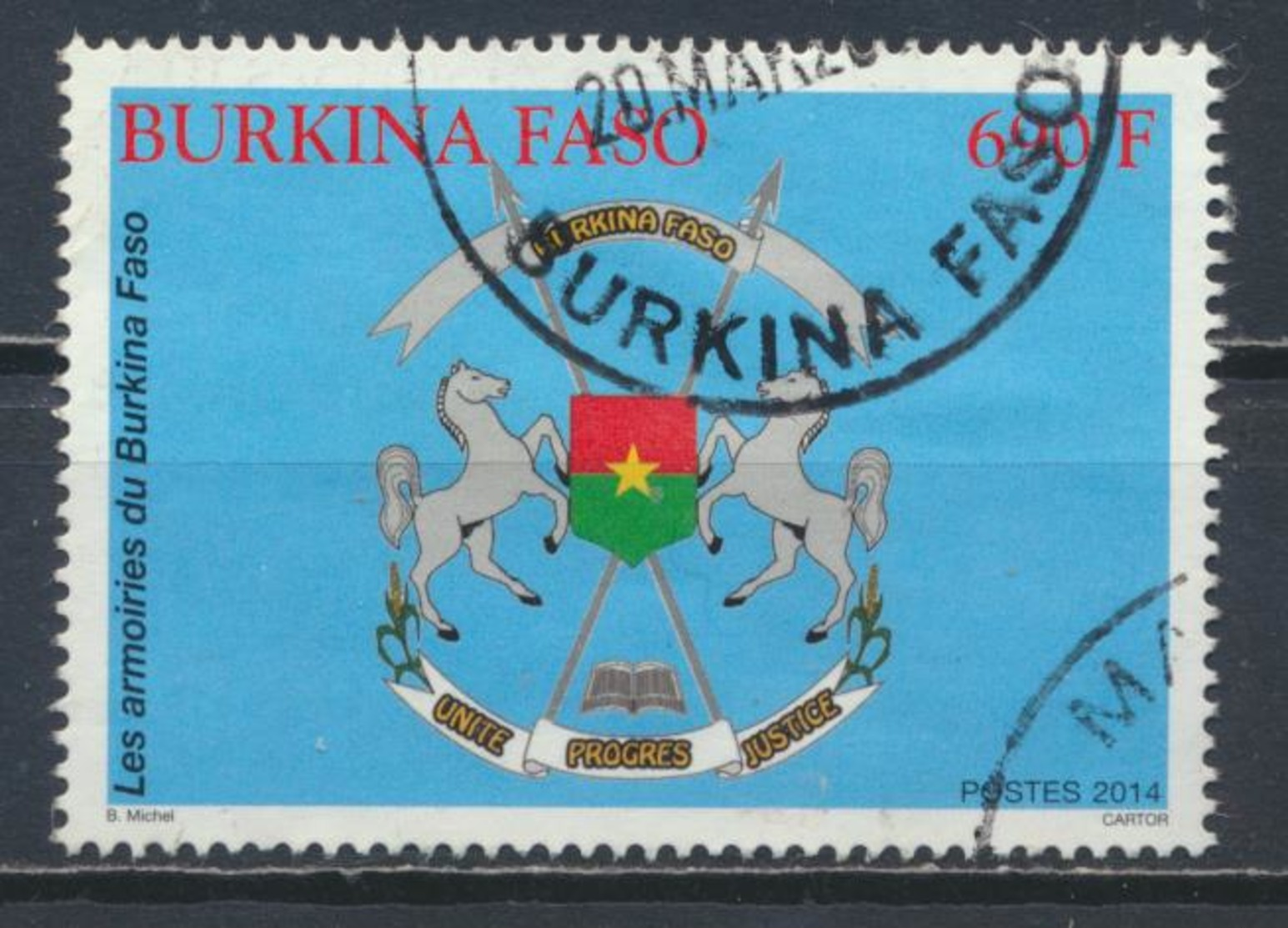 °°° BURKINA FASO - MI N°1985 - 2014 °°° - Burkina Faso (1984-...)