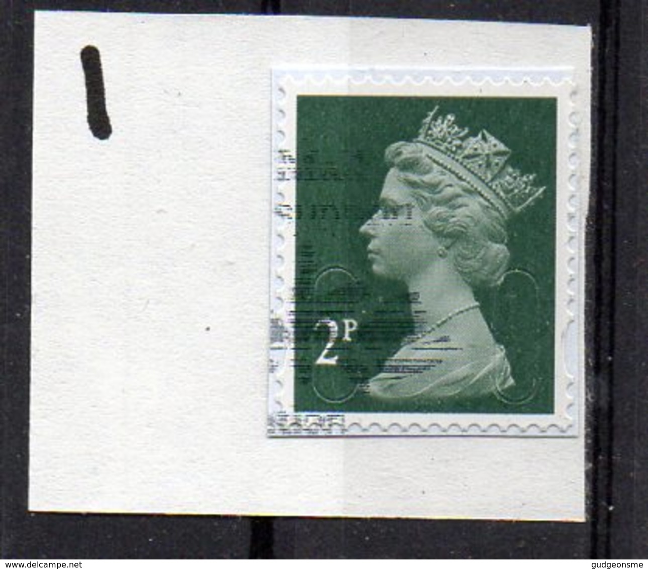 GB 2009-date 2p SECURITY MACHIN Code M16L MAIL - Série 'Machin'