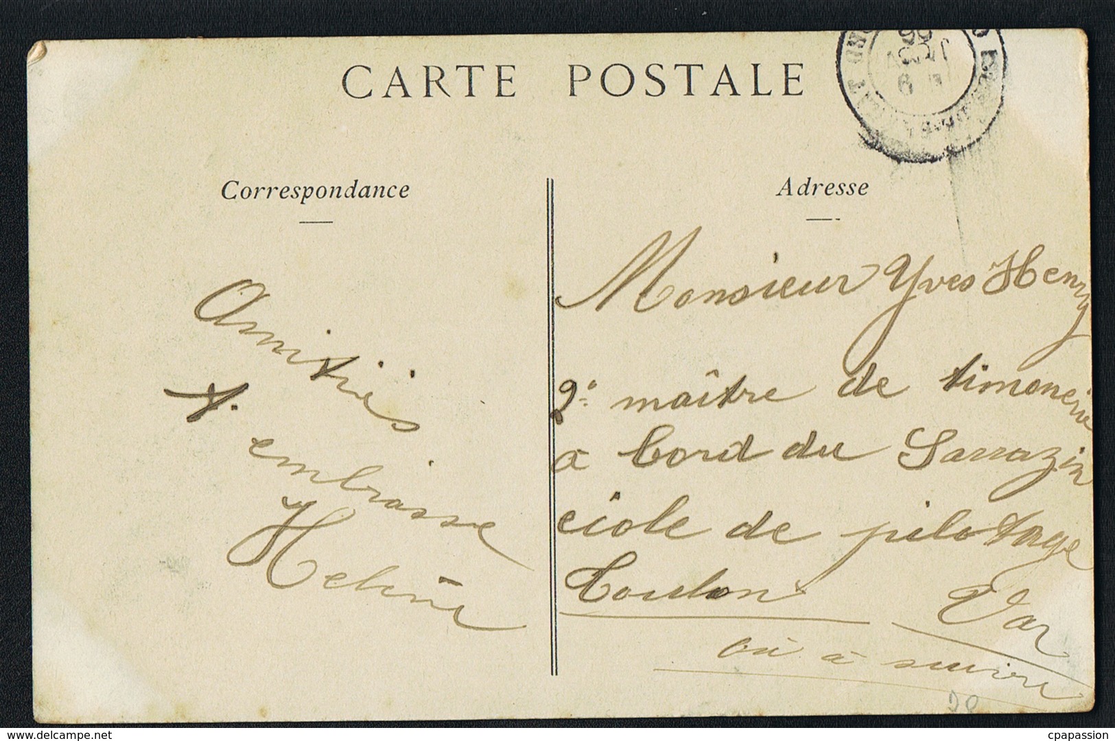 MOEURS ET COUTUMES BRETONNES N° 206 - Type De Mendiant - Voyagée 1906- Recto Verso -Paypal Sans Frais - Bretagne