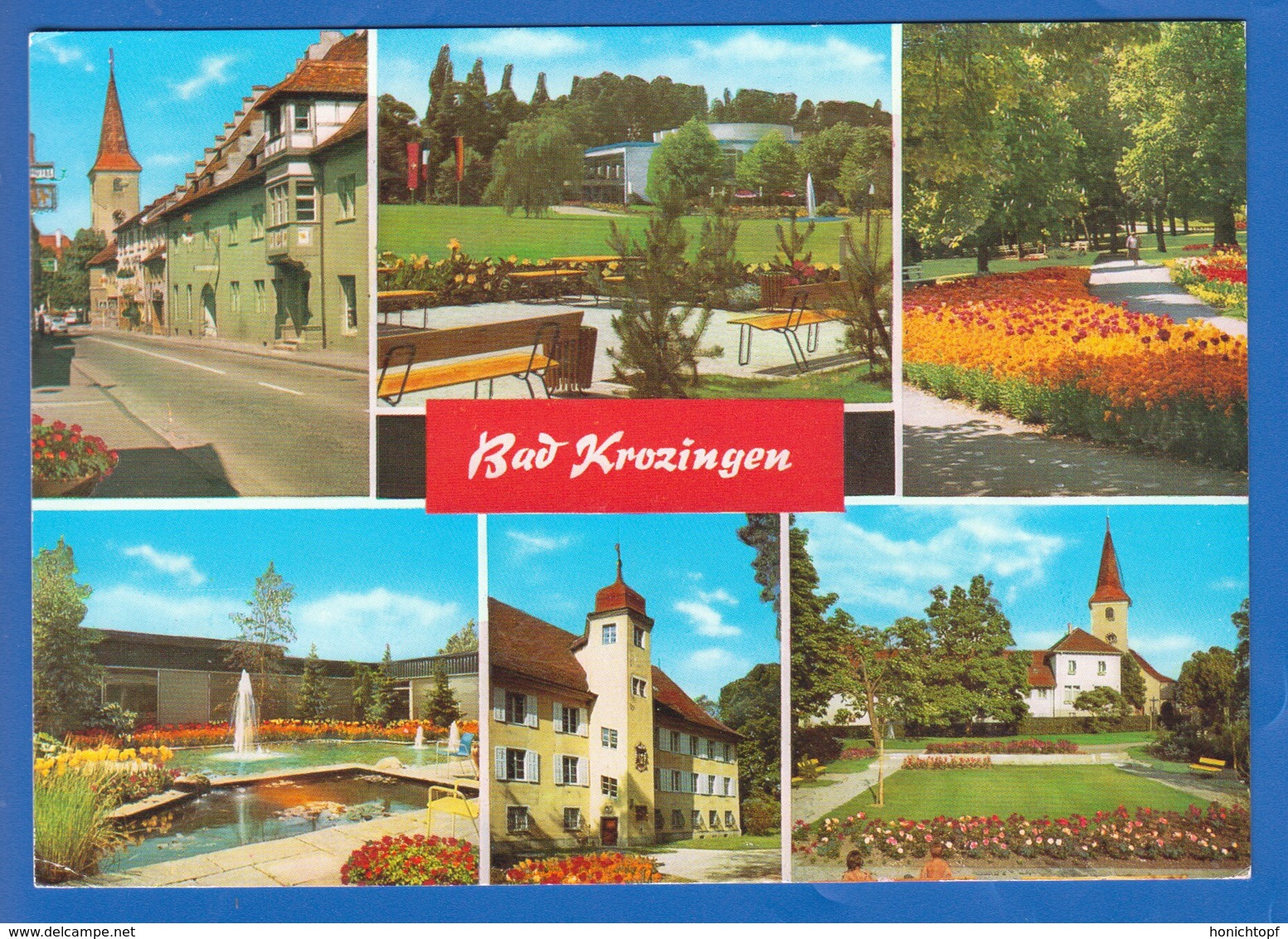 Deutschland; Bad Krozingen; Multibildkarte - Bad Krozingen