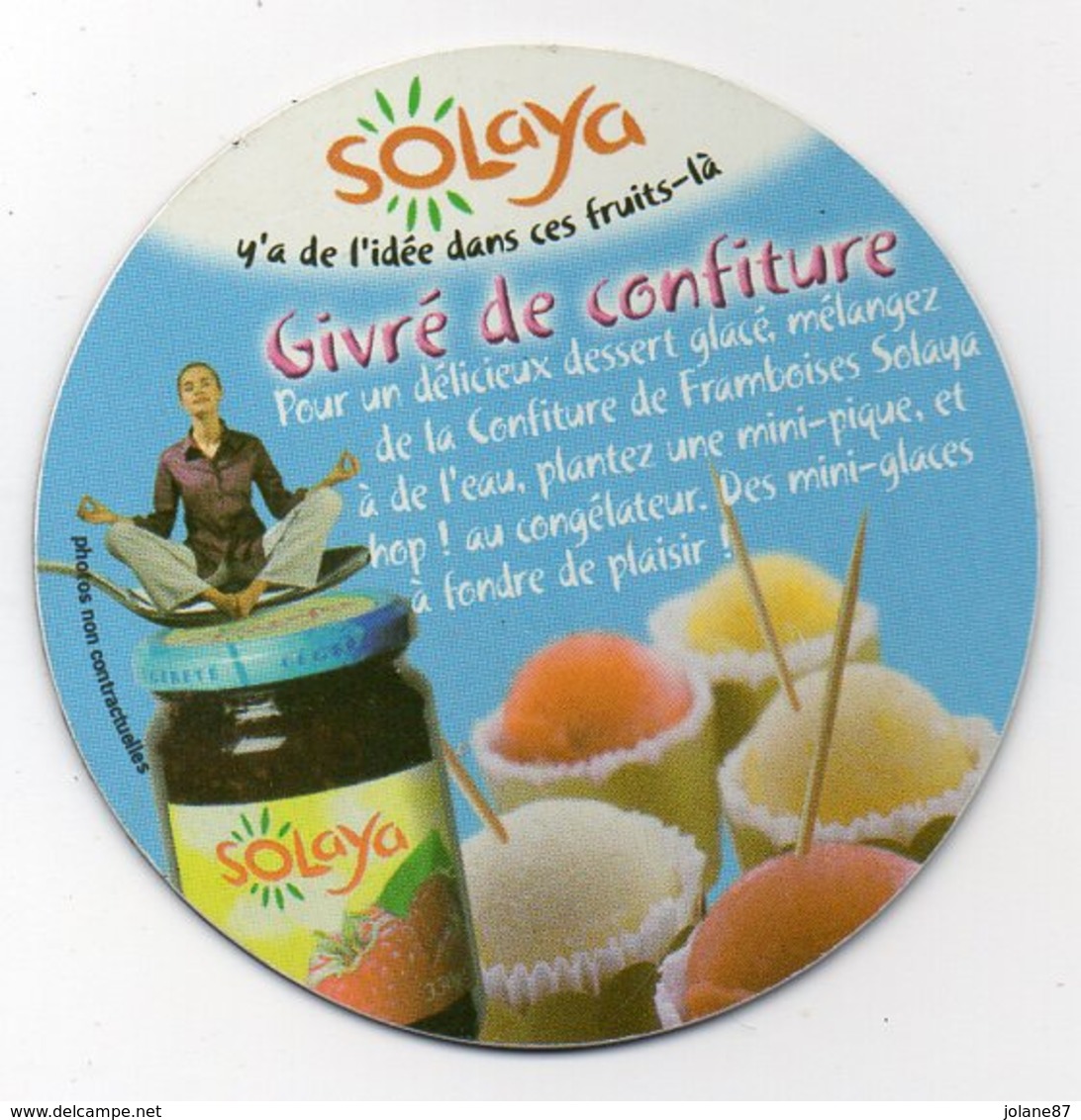 MAGNET   SOLAYA     GIVRE DE CONFITURE - Publicitaires