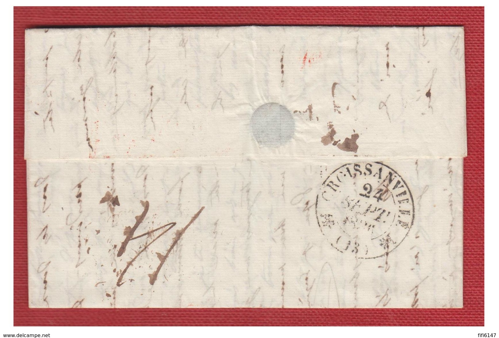 FRANCE -AUTRICHE -SALZBOURG- MARQUES D'ENTREE -- "Autriche/P.Huningue" 1836 -- - Marques D'entrées