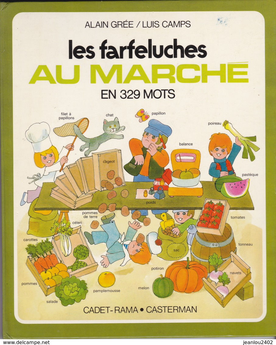 LES FARFELUCHES AU MARCHE En 329 Mots - LES FARFELUCHES A LA MAISON En 462 Mots - Ed  CASTERMAN - Casterman