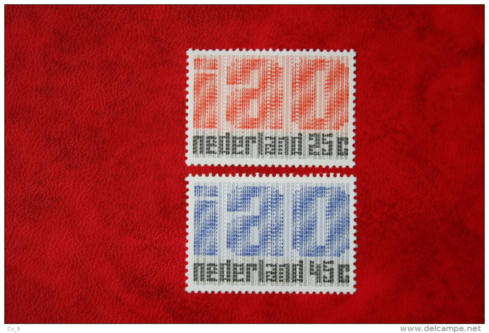 IAO Zegels NVPH 918-919 (Mi 912-913); 1969 POSTFRIS / MNH ** NEDERLAND / NIEDERLANDE - Ungebraucht