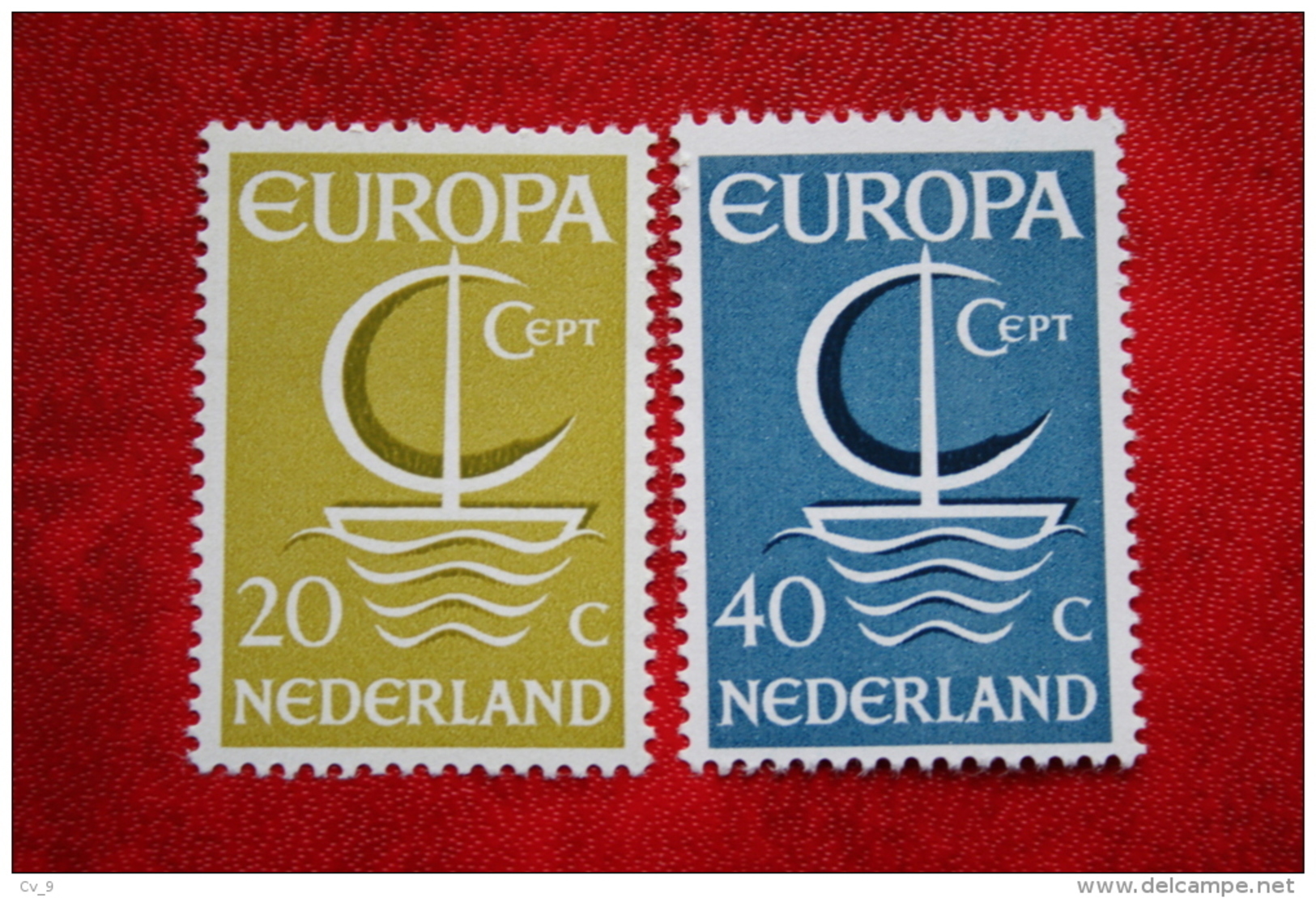 Europa CEPT NVPH 868-869 (Mi 864-865); 1966 POSTFRIS / MNH ** NEDERLAND / NIEDERLANDE - Ungebraucht