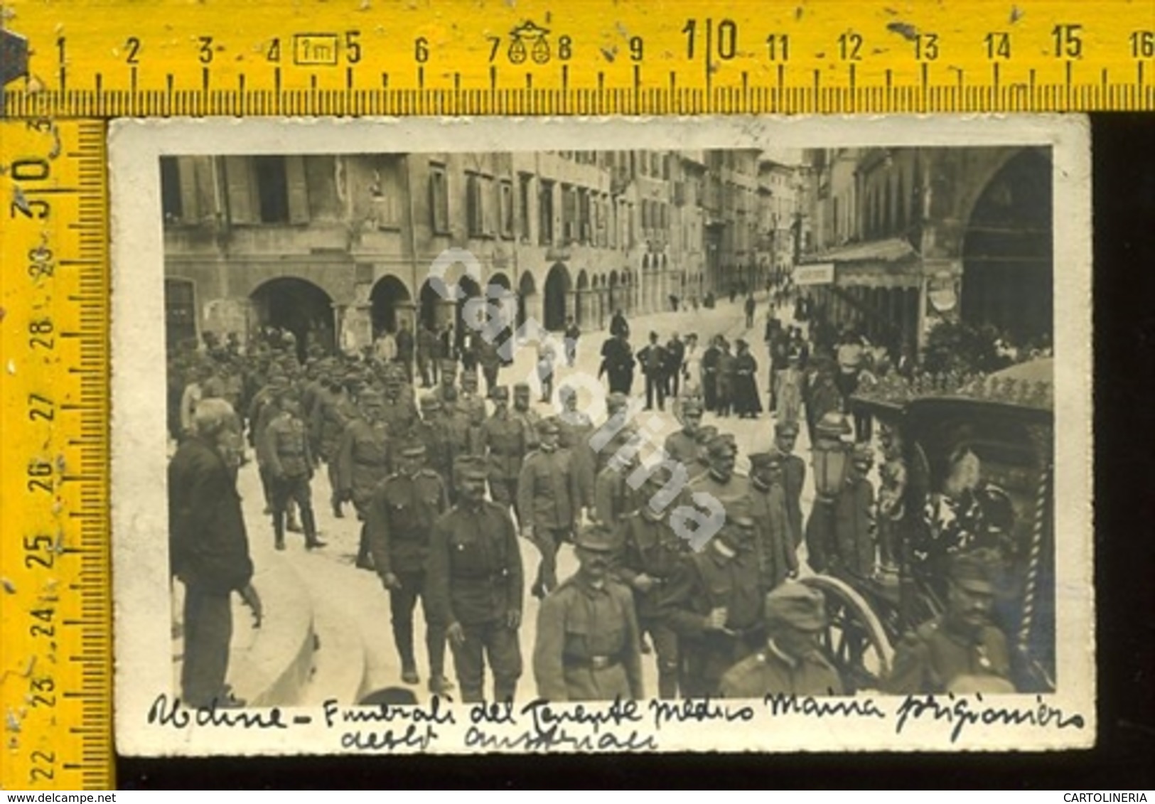 Udine Città WW1 Militare Durante L' Invasione - Udine