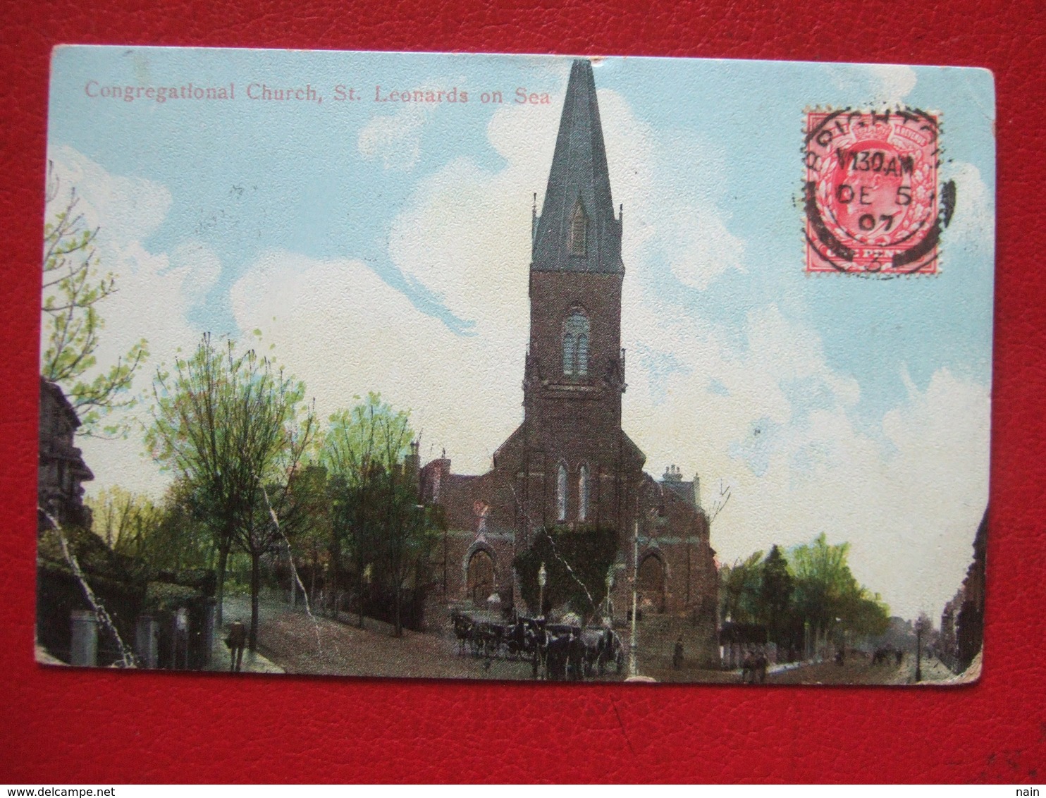 ANGLETERRE - ST LEONARDS ON SEA - " CONGREGATIONAL CHURCH, ST LEONARDS ON SEA " - - Other & Unclassified