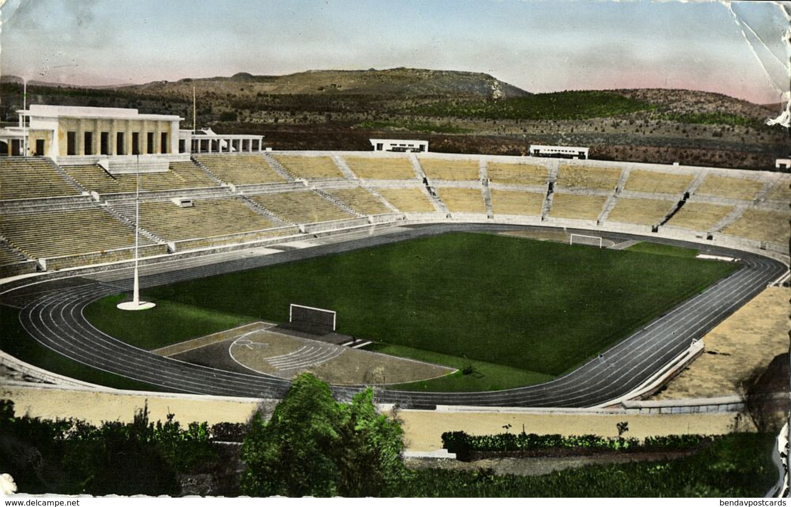 Portugal, LISBON LISBOA, Estadio Nacional (1950s) Stadium Postcard - Soccer