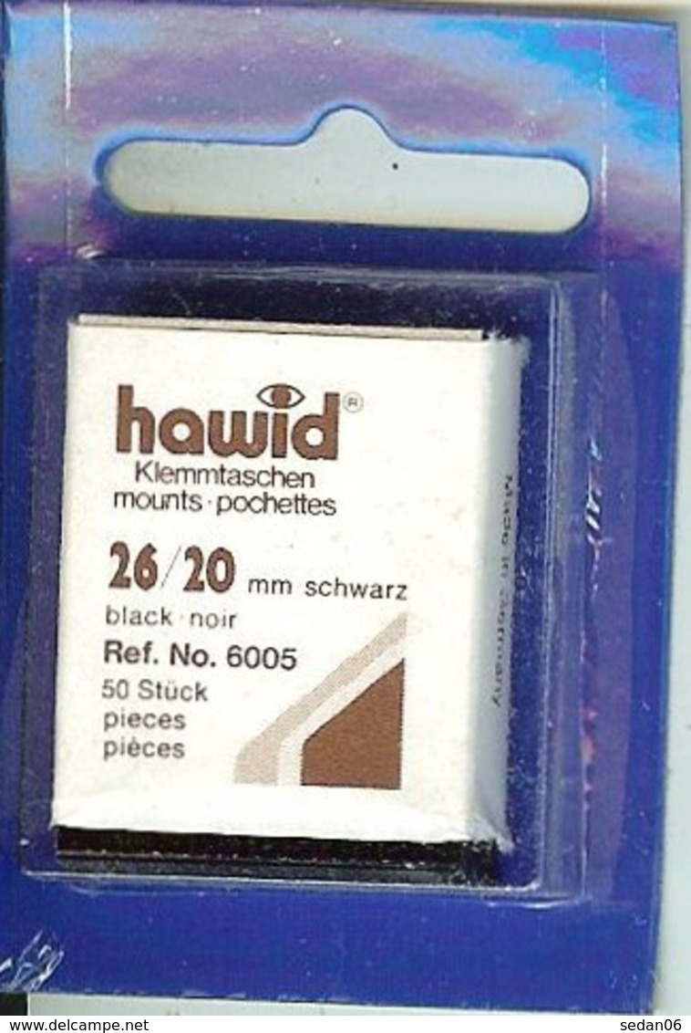 Hawid - Pochettes 26x20 Fond Noir - Taschine