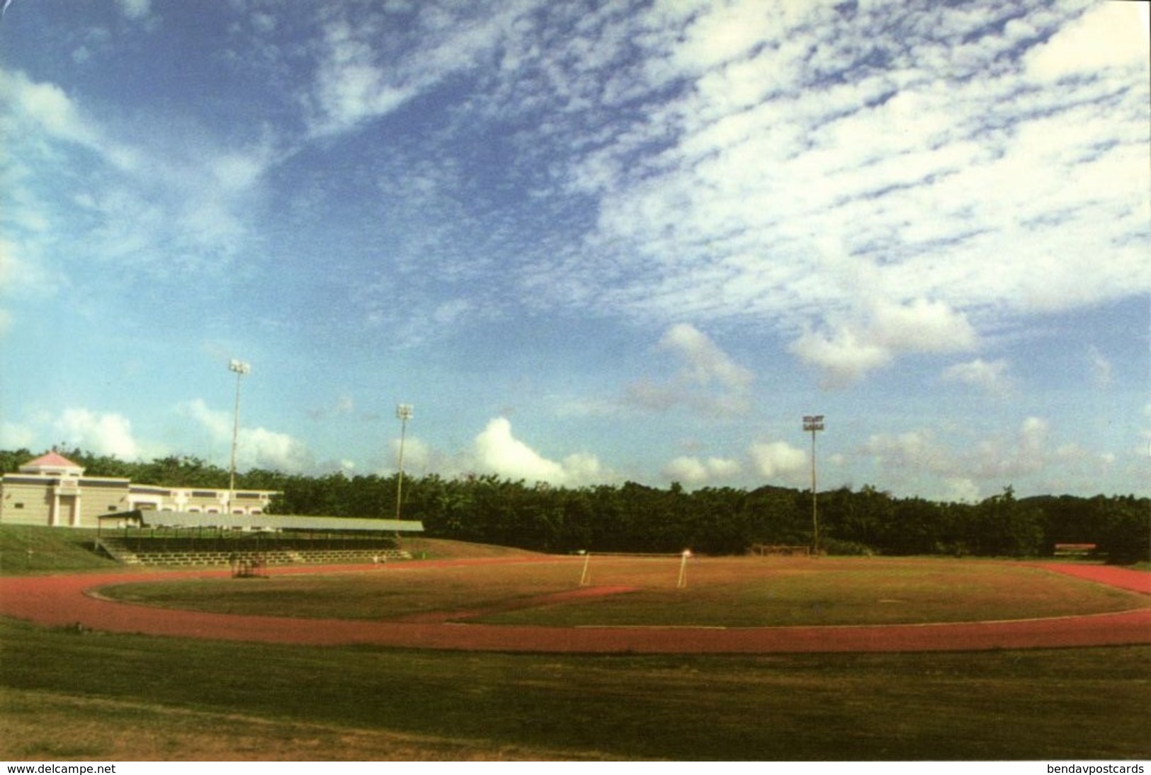 Puerto Rico, CABO ROJO, Estadio Rebekah Colberg (2000s) Stadium Postcard - Voetbal