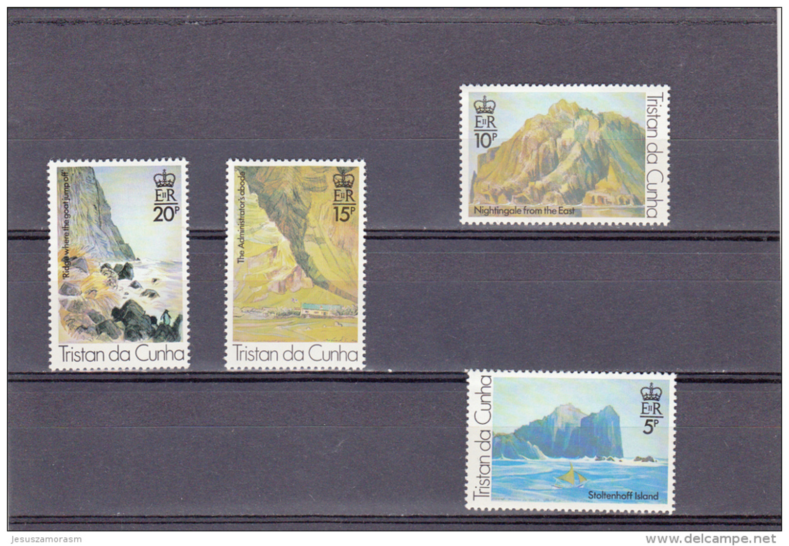 Tristan Da Cunha Nº 267 Al 270 - Tristan Da Cunha