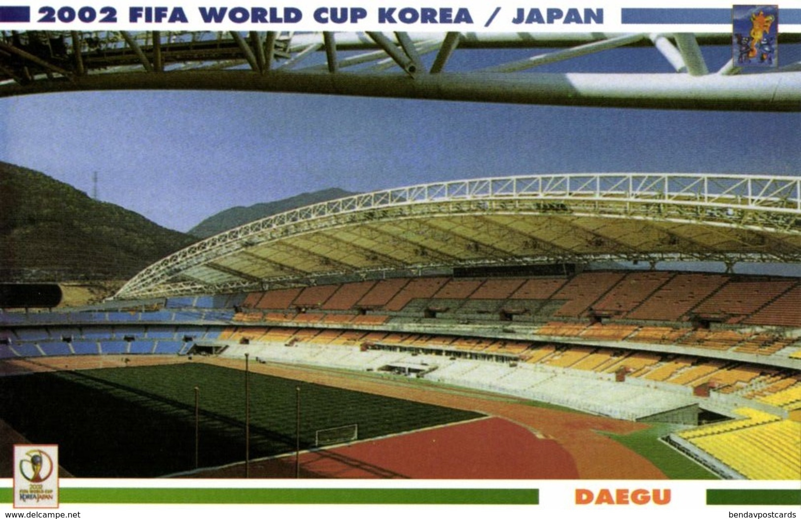 South Korea, DAEGU, FIFA World Cup (2002) Stadium Postcard - Soccer