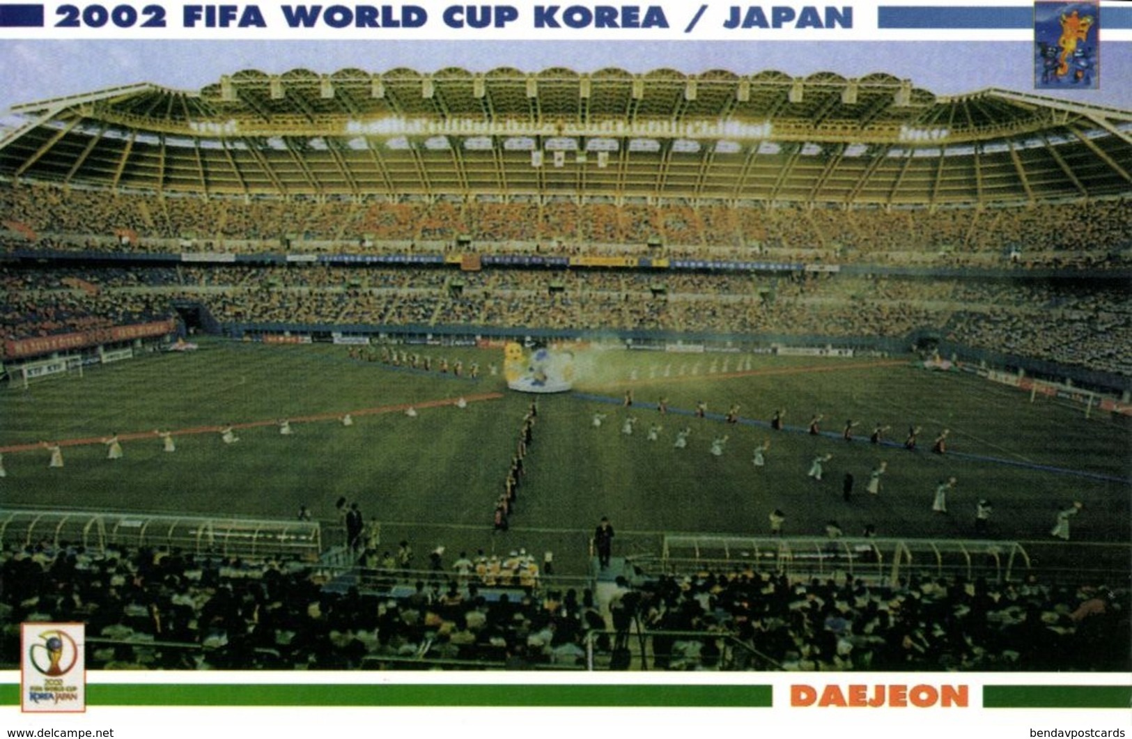 South Korea, DAEJEON, FIFA World Cup (2002) Stadium Postcard - Soccer