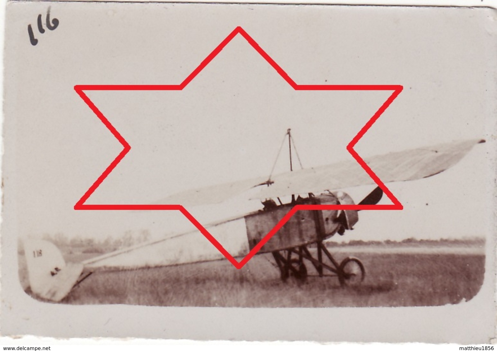 Photo 14-18 Un Avion Morane Saulnier Type L (N° 118), Aviation (A202, Ww1, Wk 1) - Luftfahrt