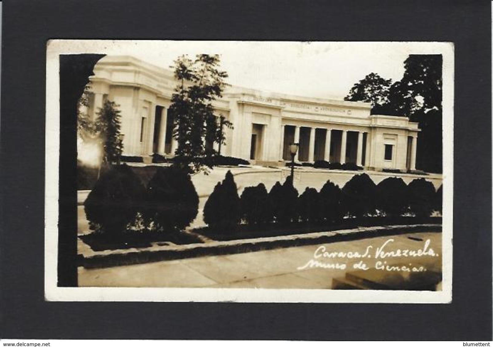 CPA Vénézuela Carte Photo RPPC Circulé Caracas - Venezuela