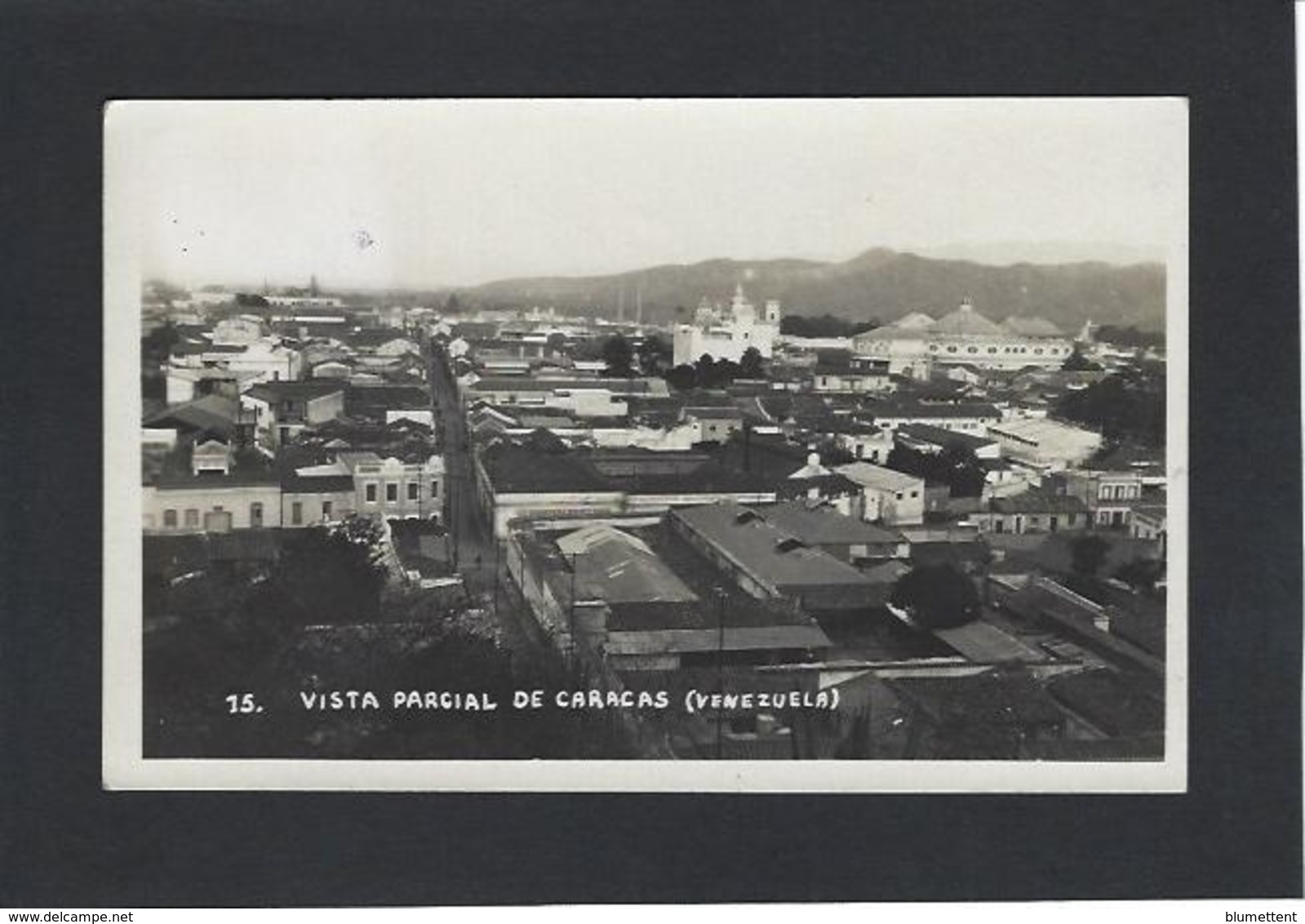 CPA Vénézuela Carte Photo RPPC Circulé Caracas - Venezuela