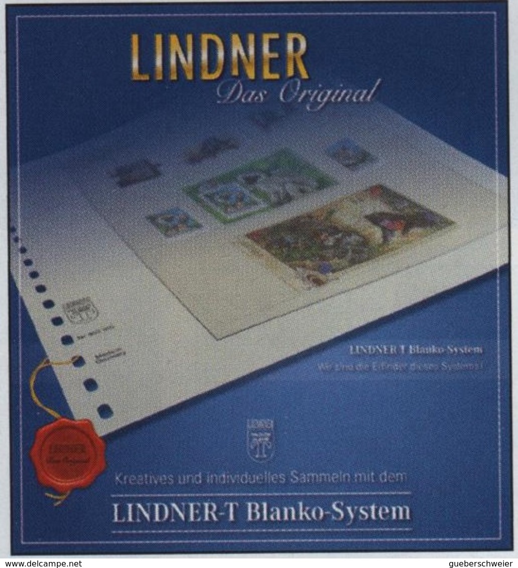 Feuilles Neutres Lindner T à L'unité Réf. 802201  à Moins 50 % - A Bandes