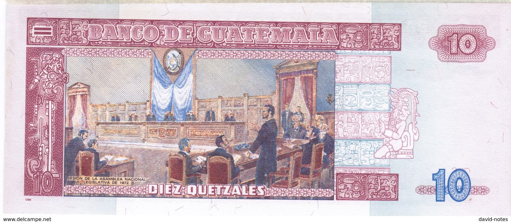 Guatemala - Pick 111a - 10 Quetzales 2006 - Unc - Guatemala