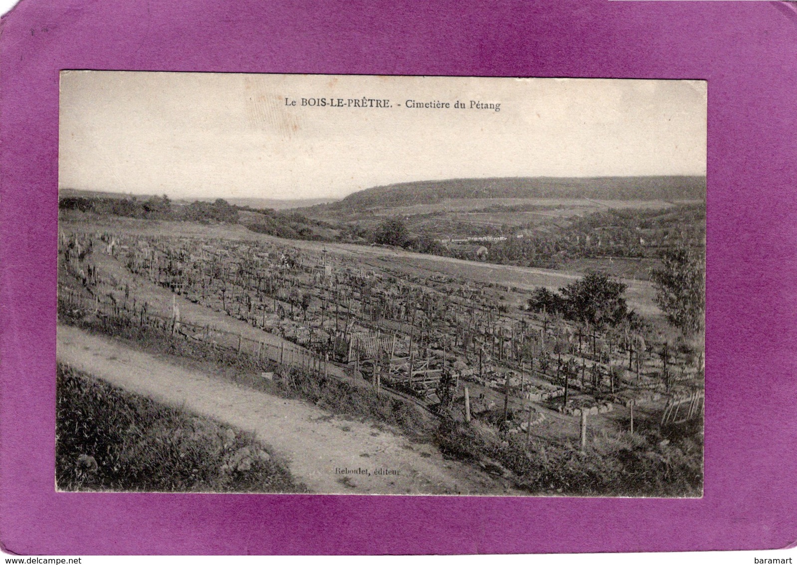 54 MONTAUVILLE  Le BOIS LE PRETRE Cimetière Du Petang - Autres & Non Classés