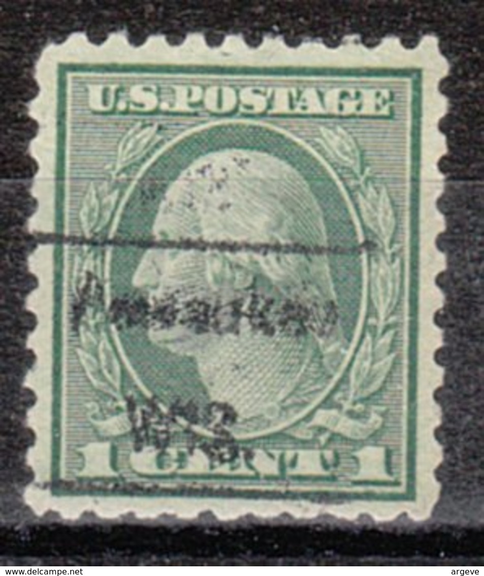 USA Precancel Vorausentwertung Preo, Locals Wisconsin, Pewaukee 458, Perf. 10x10 - Vorausentwertungen