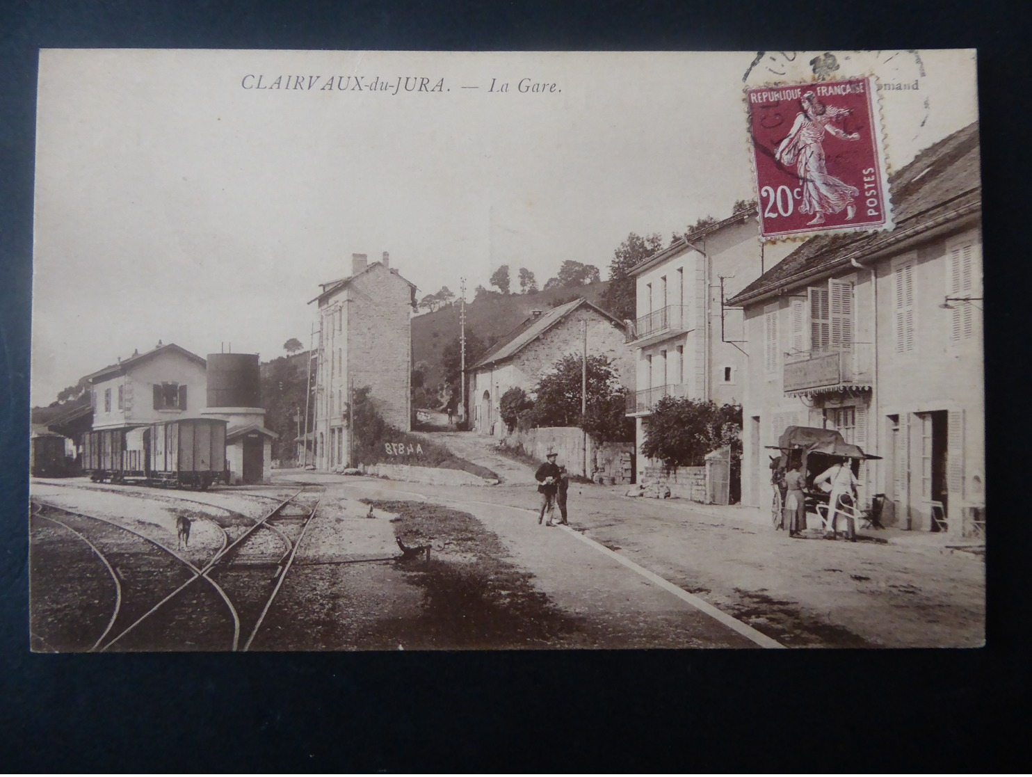 39  CLAIRVAUX - Du - JURA   La  Gare - Clairvaux Les Lacs