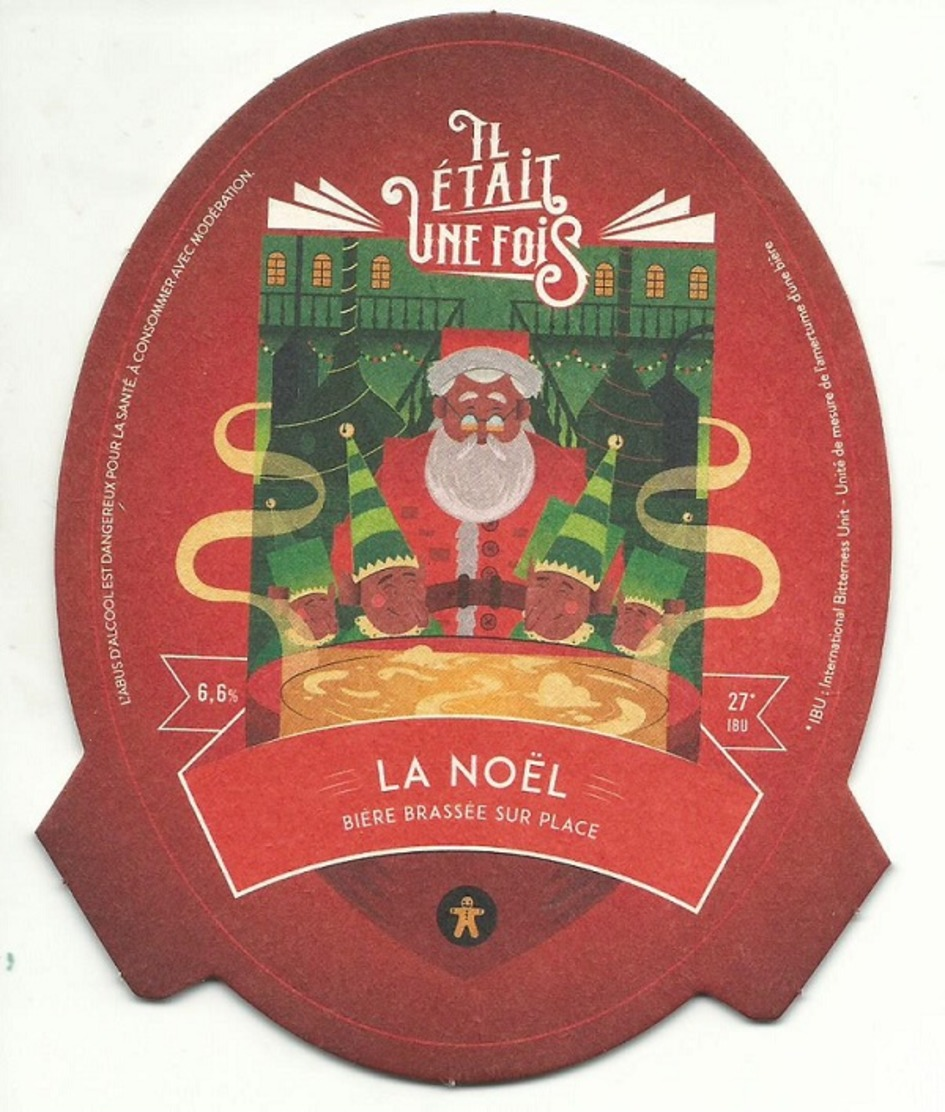 Sous Bock  3 Brasseurs "La Noël" - Sous-bocks