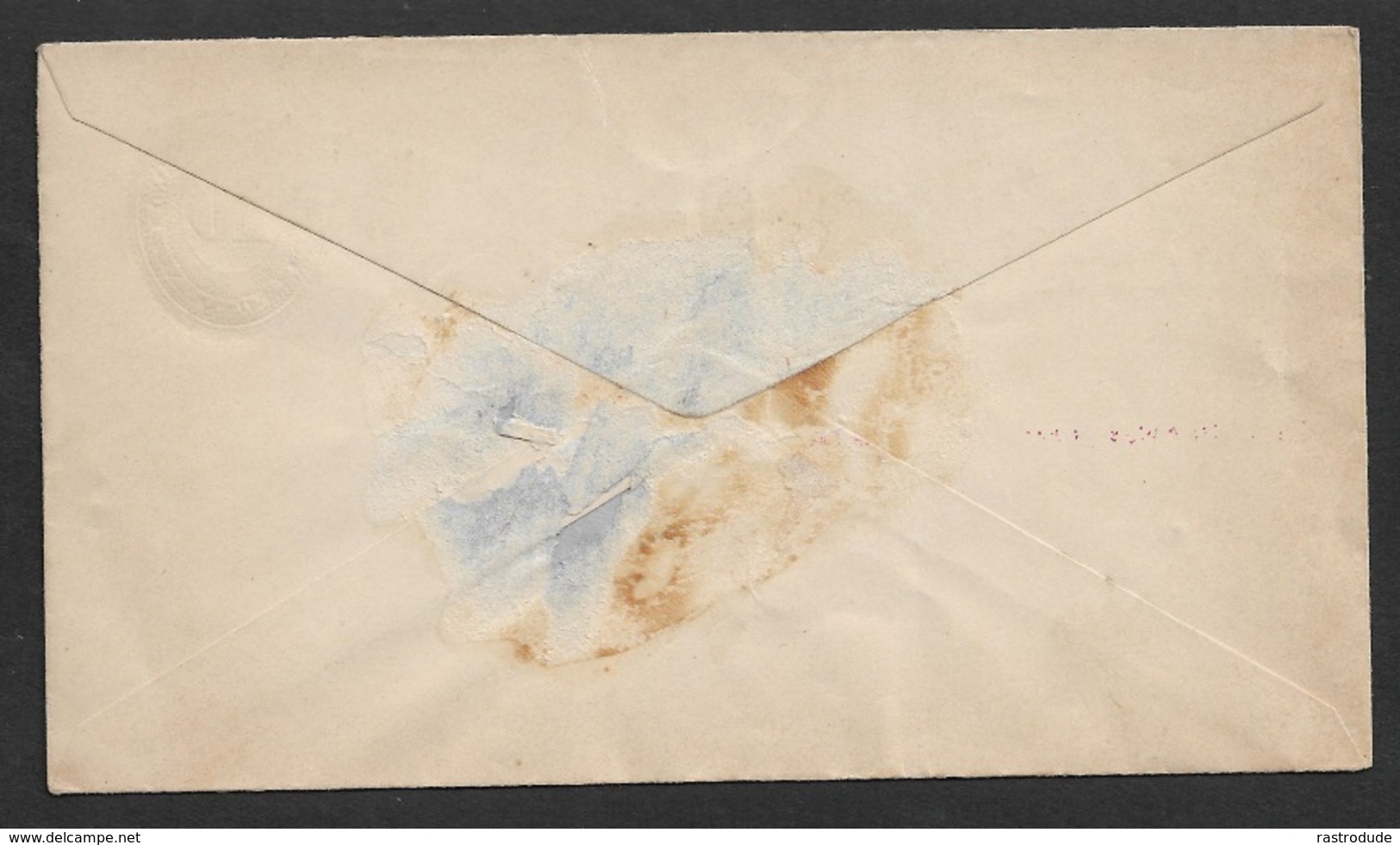 1891 MEXICO WELLS FARGO Postal Stationery 10C QUERETARO  EXPRESS - Messico