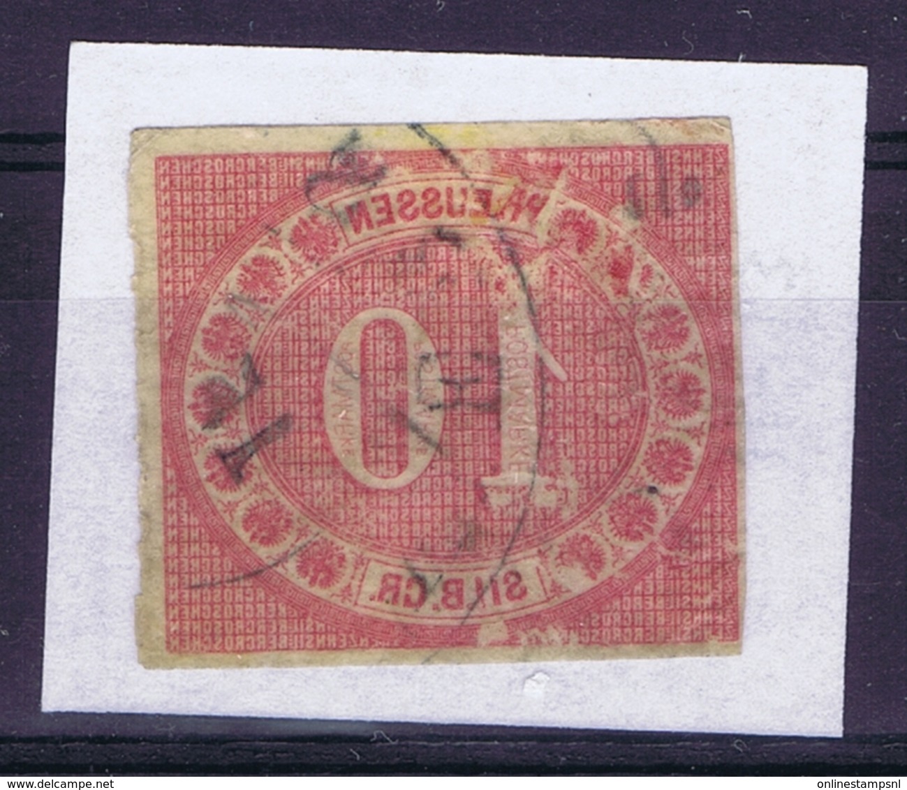 Preussen Mi 20  Obl./Gestempelt/used  1866 - Autres & Non Classés