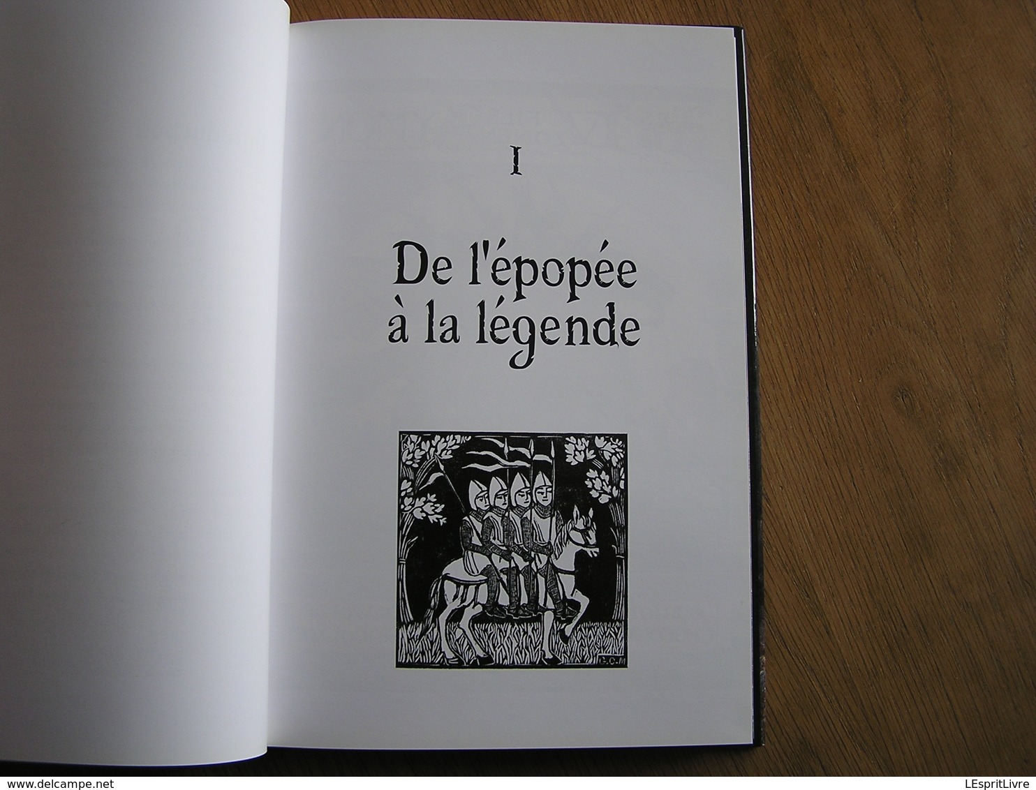 L'ARDENNE DES 4 FILS AYMON Weyrich Régionalisme Dessins J-C Servais Bayard Légende Meuse Epopée Historique