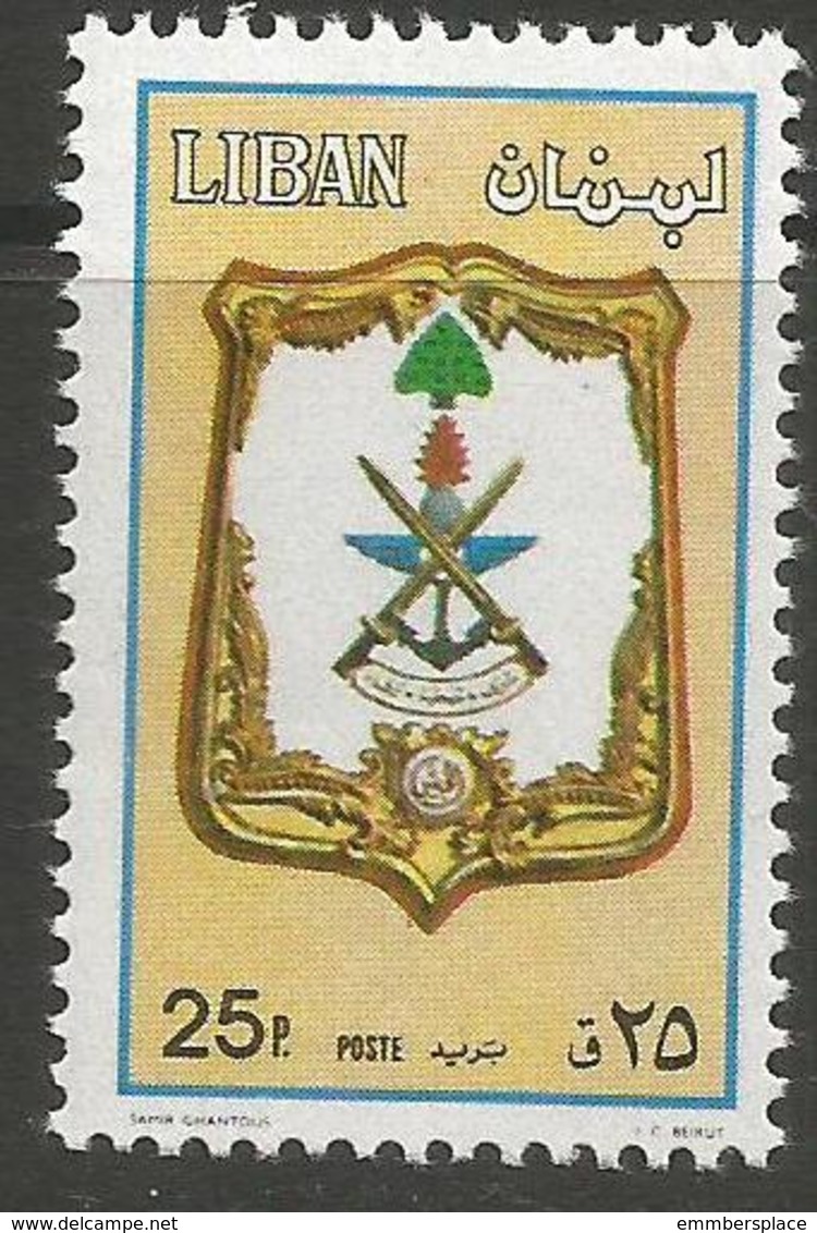 Lebanon - 1980 Army Day  MNH **    Mi 1298  Sc 463 - Lebanon