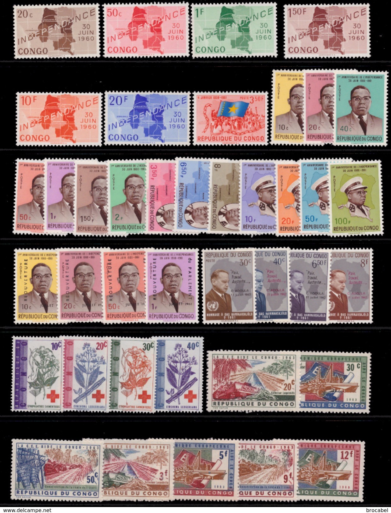 Congo LOT**  MNH   ( Br_lo ) - Autres & Non Classés