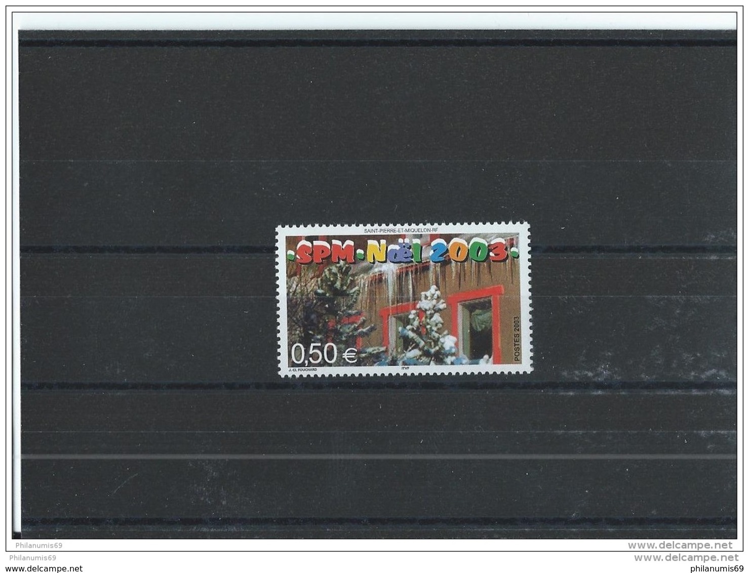 SPM 2003 - YT N° 809 NEUF SANS CHARNIERE ** (MNH) GOMME D'ORIGINE LUXE - Unused Stamps