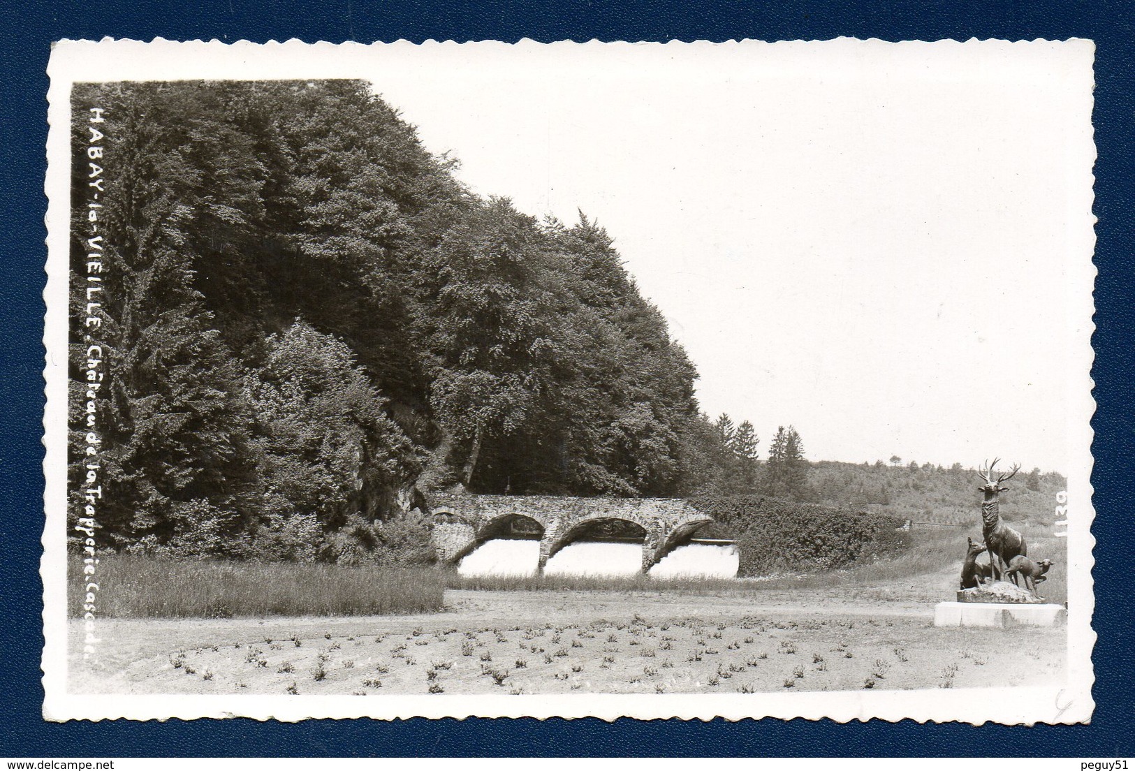 Habay-la-Vieille. Château De La Trapperie. Cascade . 1954 - Habay