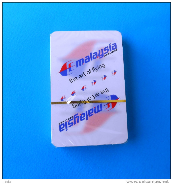 MALAYSIA AIRLINES ( Complette Set Of Playing Cards ) * MINT In Original Packgaging * Jeu De Cartes Campaigne Aerienne - Cartas