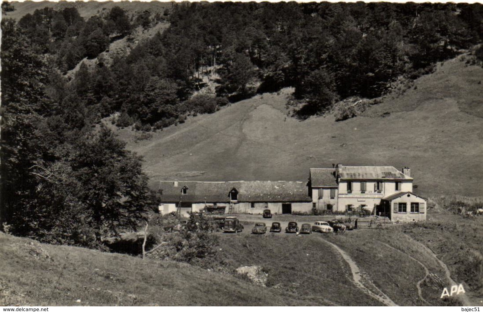 1 Cpsm Vallée De La Pique - L'auberge Et L'hospice De France - Autres & Non Classés