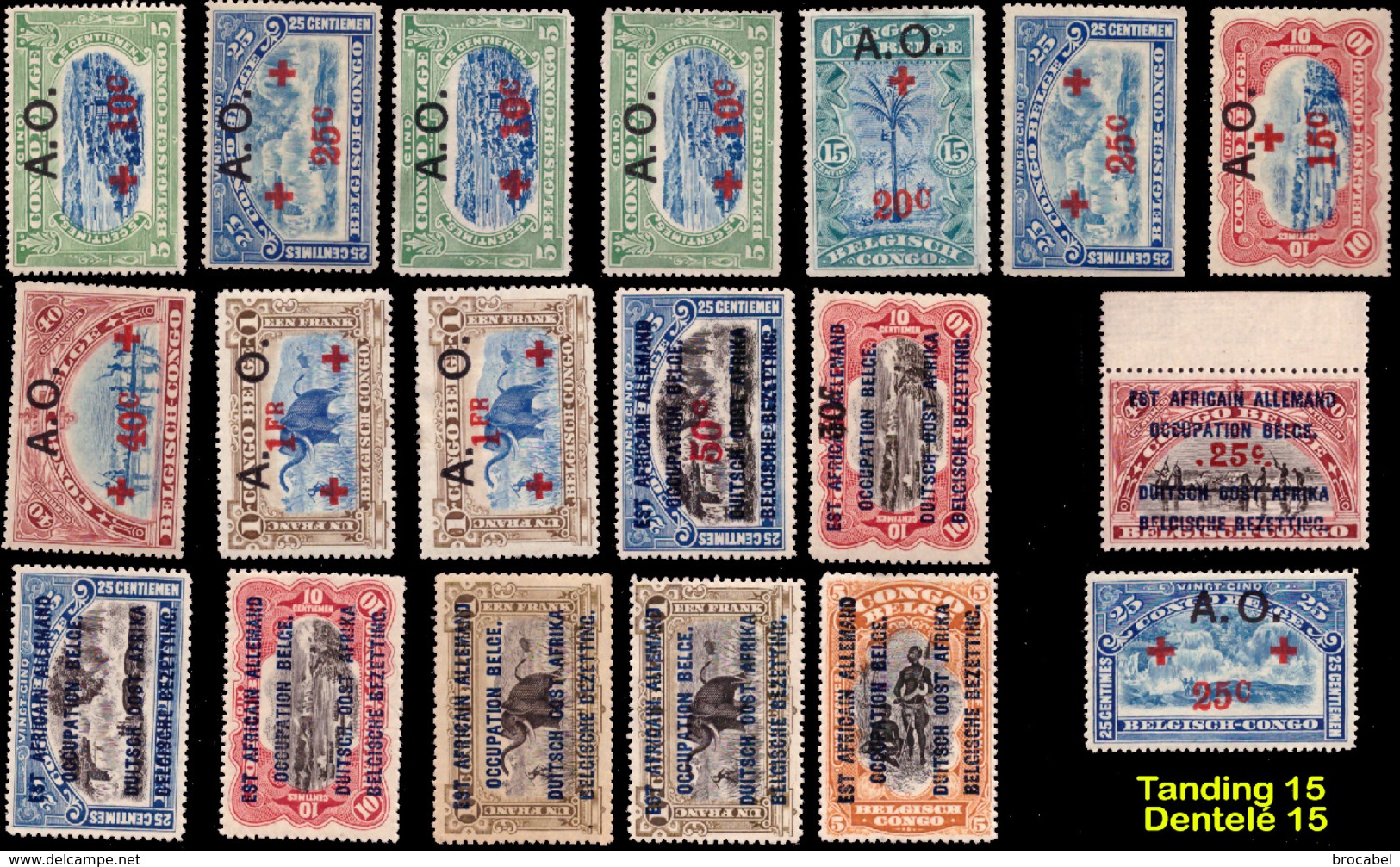 Ruanda 0028/...42... LOT De Timbrés Dépareillés Entre 28/42 */** - Unused Stamps