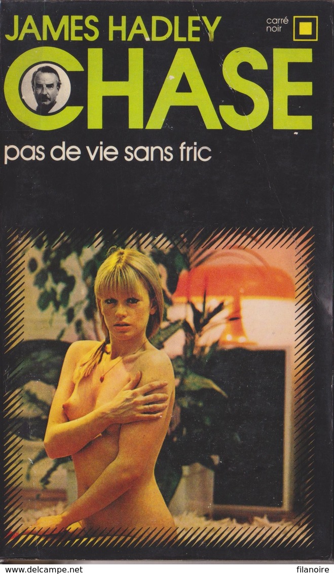 James Hadley CHASE Pas De Vie Sans Fric Carré Noir N°24 (EO, 1972) Comme Neuf - NRF Gallimard